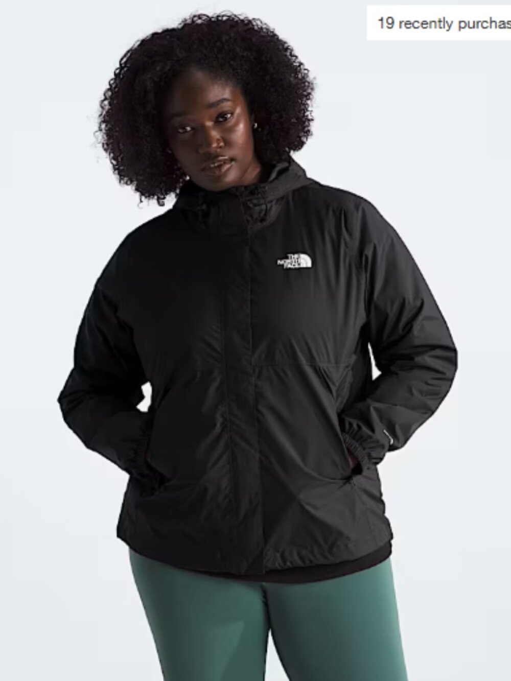 THE NORTH FACE WOMEN'S PLUS ANTORA RAIN JACKET SIZE 2XL